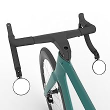 HD glass mirror for drop bar bikes