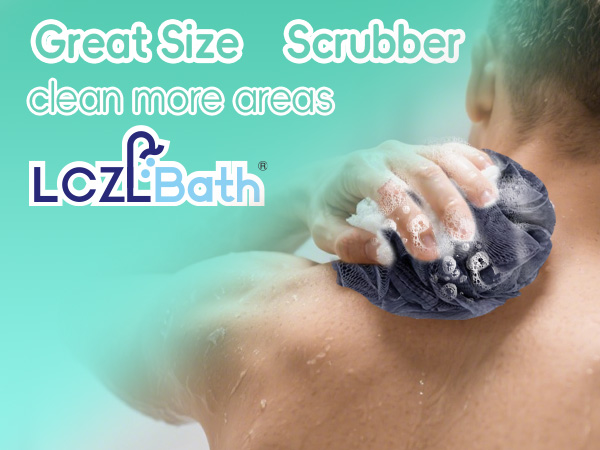 Great Size Scrubber clean more areas