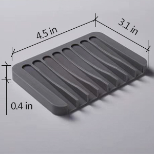 silicone bar soap holder