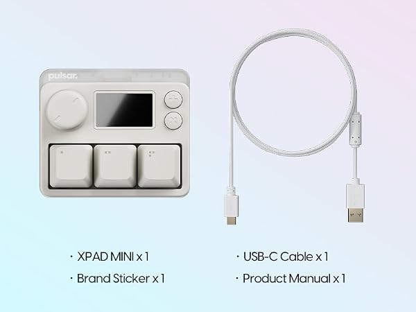 Pulsar Lab XPad Mini White