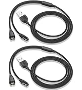 2-in-1 Magnetic USB Charging Cable for Shokz Garmin Watch Charger Cable, for Shokz OpenRun Pro Mi...