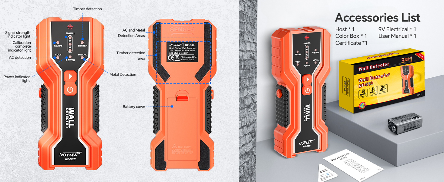 Stud Finder Wall Scanner