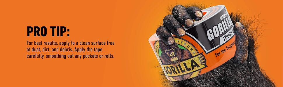 pro tip for best results apply to a clean surface free of dust dirt and debris apply the tape carefu