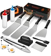 14PCS Griddle Accessories Kit, Flat Top Grill Accessories Set for Blackstone and Camp Chef, Grill...