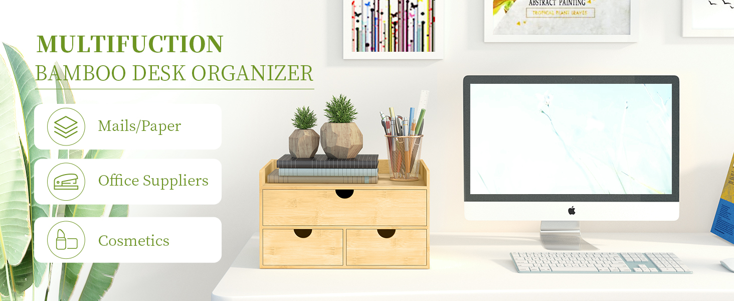 desk organizer with drawers