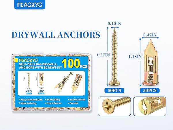 Self Drilling Drywall Anchors