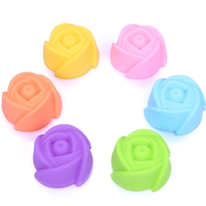 mini silicone baking cups pastel pink purple paper white red rainbow red and white rose royal blue