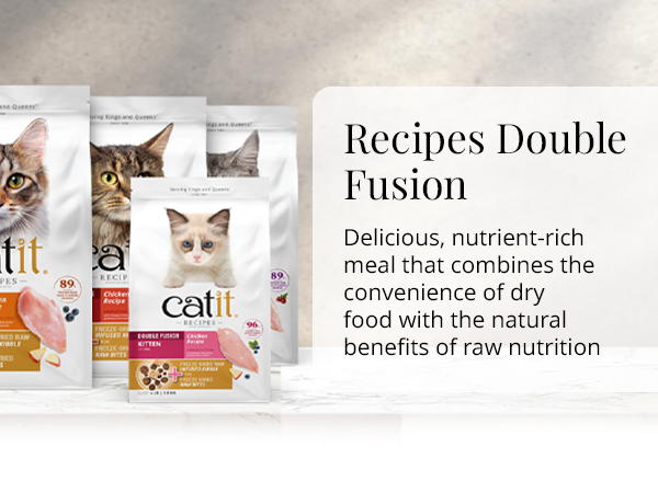 Convenience of dry food with the natural benefits of raw nutrition