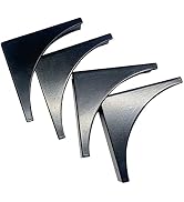 Sutfmwe Corner Guards Black Metal Corner Protector - Table Decorative Corner Guards for Furniture...