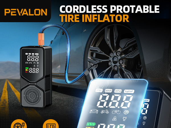 Tire Inflator Portable Air Compressor