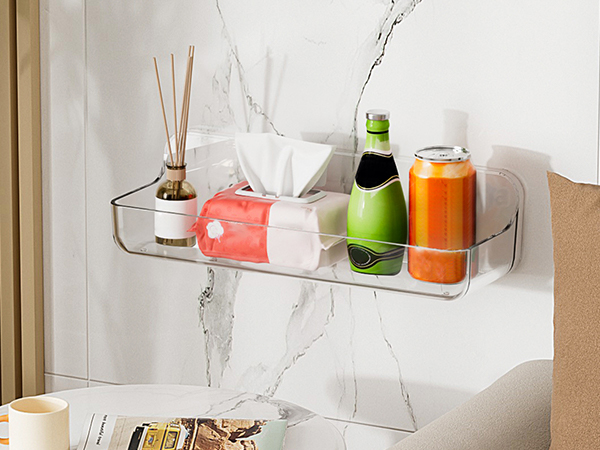 Acrylic Wall Mounted Shower Caddy