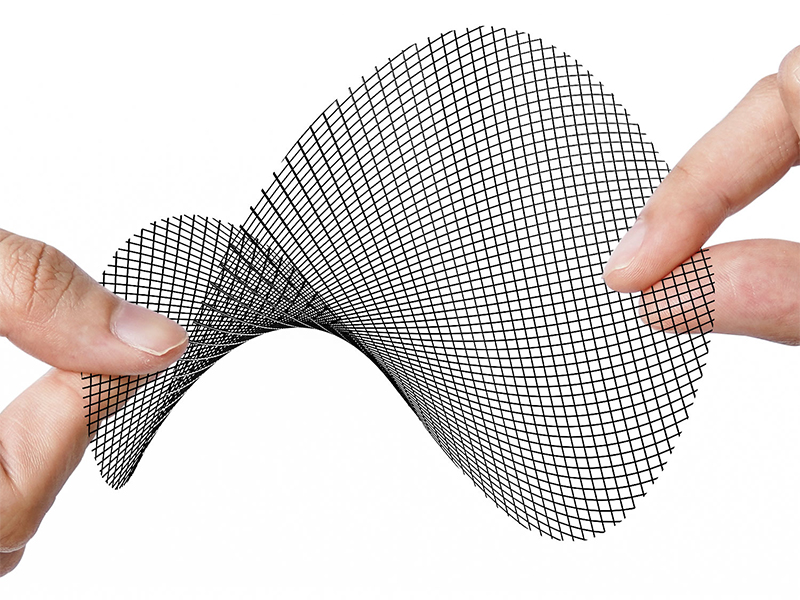 Hole mesh pad