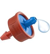 60PCS 0.5 GPH Pressure Compensating Drip Irrigation Spot Watering Drippers/Emitters, Self-Cleanin...