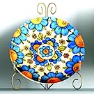 gold plate stand
