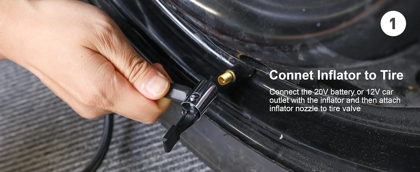 Portable Tire Inflator