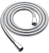 BRIGHT SHOWERS Shower Hose For Hand Held Shower Heads, 79 Inches Cord Extra Long Stainless Steel ...