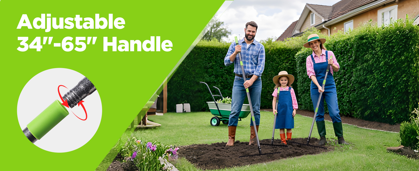 rakes for gardening