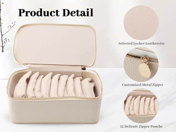 NCONCO Travel Jewelry Box