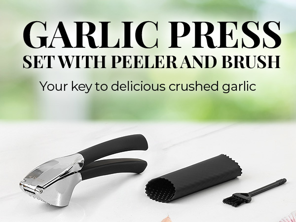 garlic crusher press stainless steel mincer kitchen tools and gadgets home essentials new