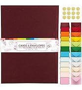 Bearly Art Colorful Collection - Blank Cards with Envelopes - A6 Size Compatible with Cricut Joy ...