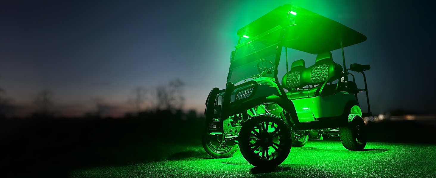 OPT7 Aura Golf Cart LED Light Kit EZ GO