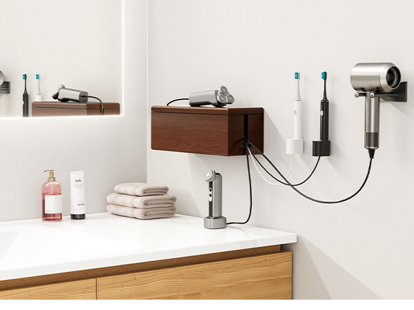 cable management box for shower room