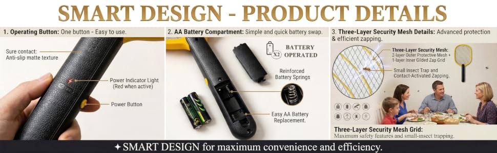 electric fly swatter racket