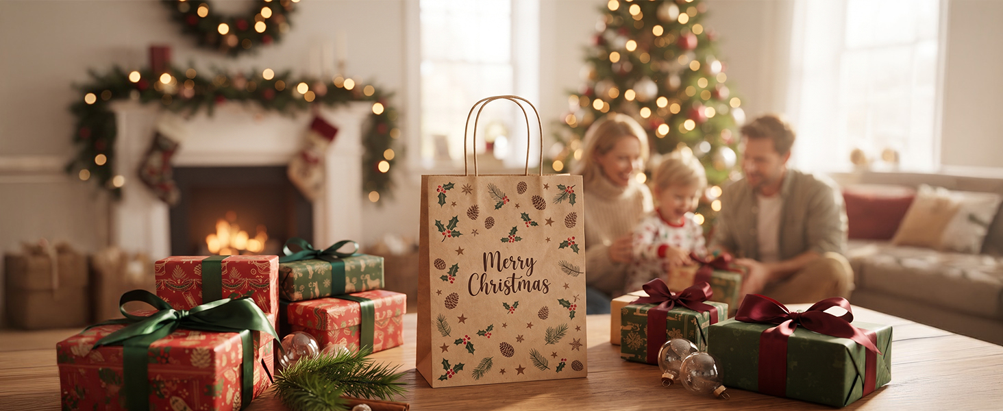 Paper Bags for Christmas Day