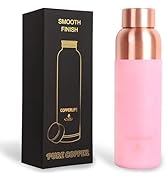 New Launch Pure Copper Water Bottle 34 Fluid Ounces | 100% Pure Copper For Ayurveda Health Benifi...