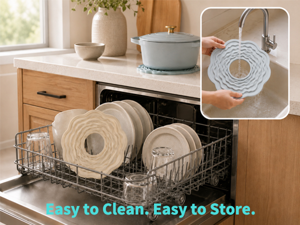 Silicone Trivets for Hot Dishes