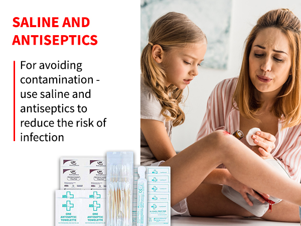 First Aid Kit - 100 Piece - Small First Aid Safety Kits for Camping