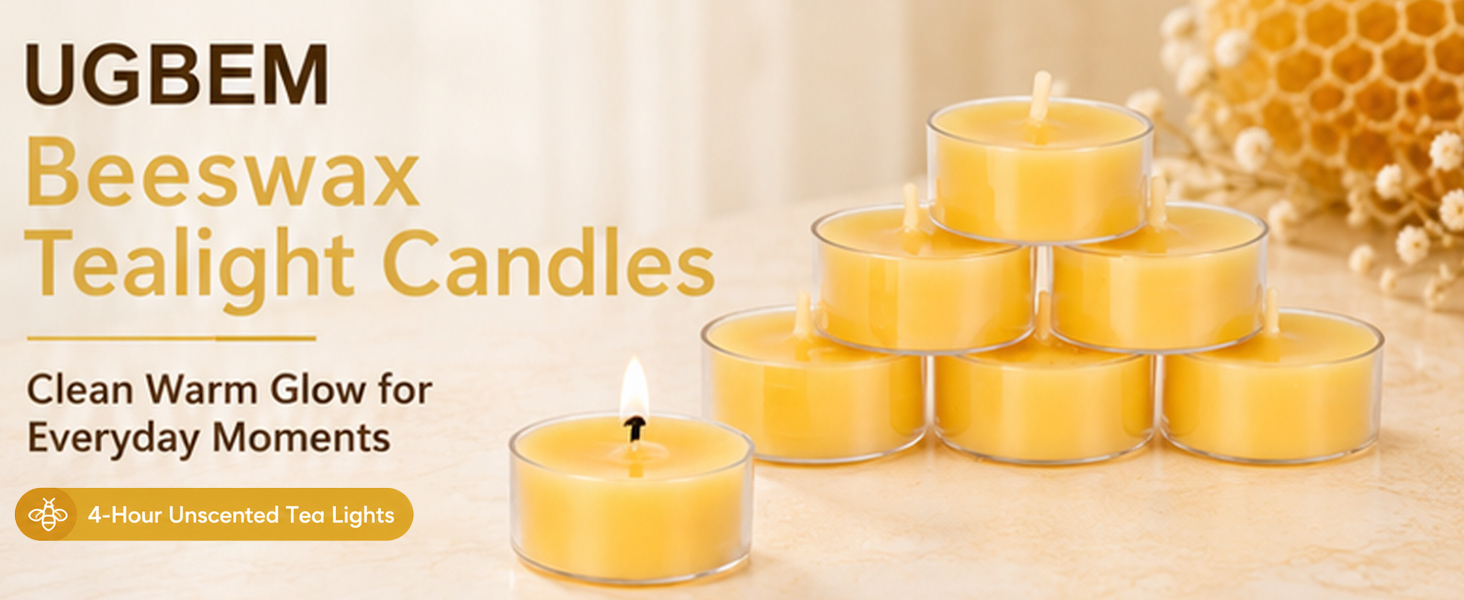 beeswax tea lights, beeswax tealight candles, tea lights candles, tea candles, non toxic candles