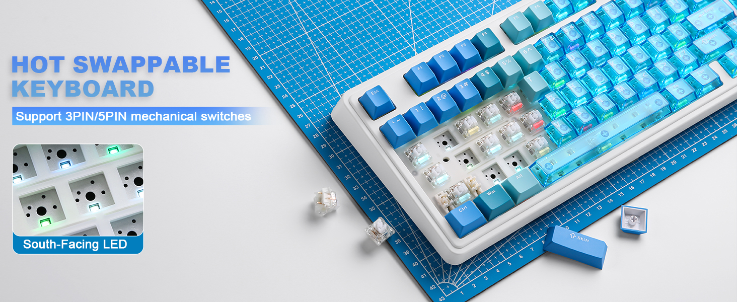 AK980 V2 Pro Wireless Mechanical Keyboard