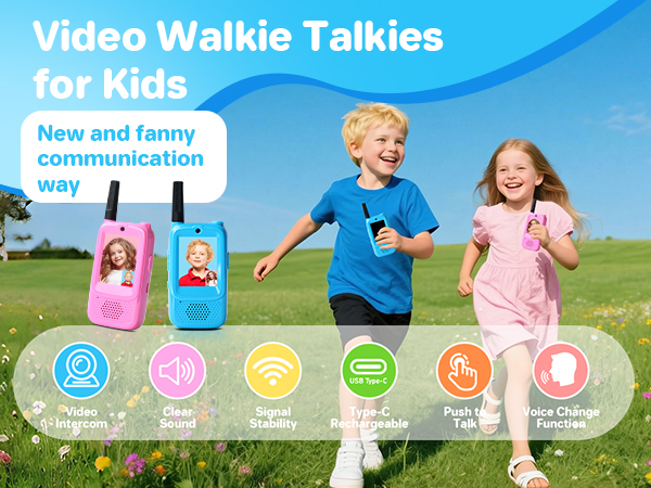 video walkie talkies for kids