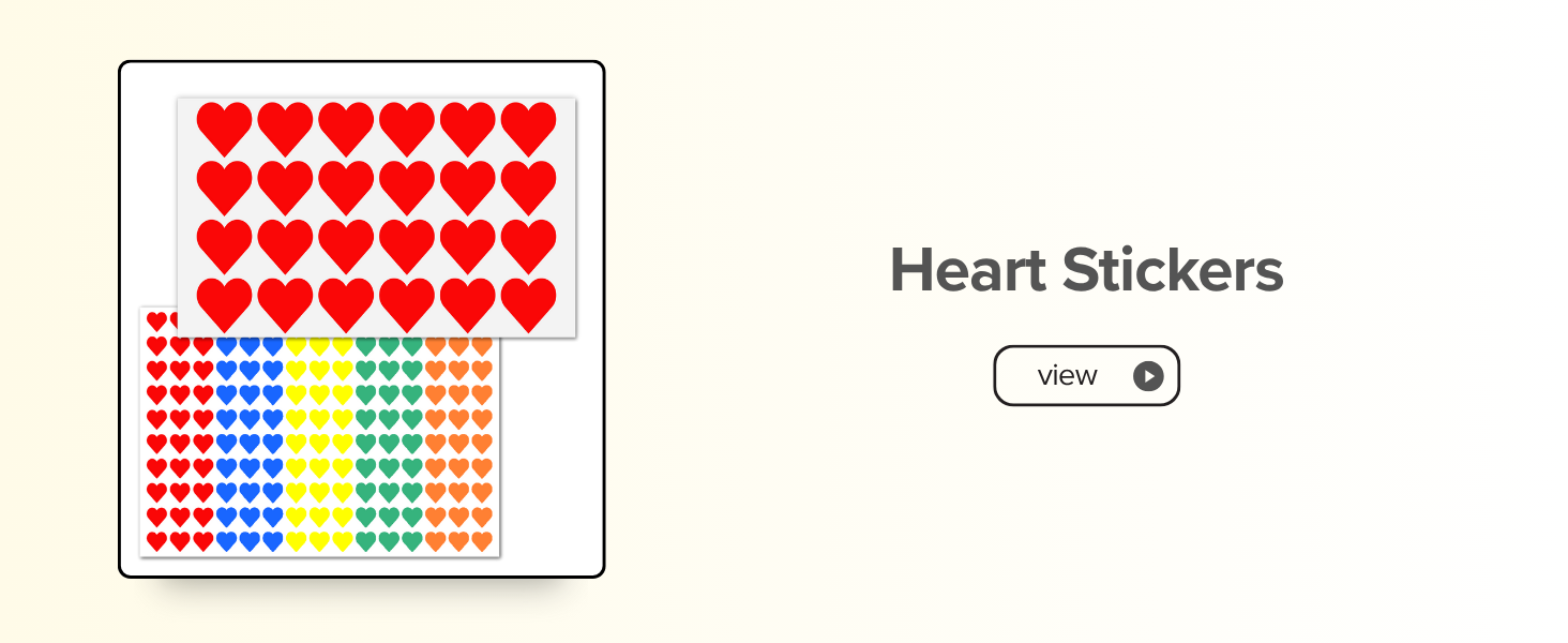 Heart Stickers
