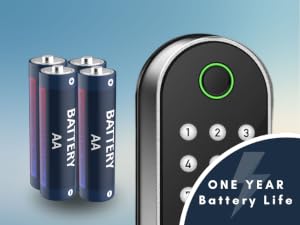 battery life 1 year
