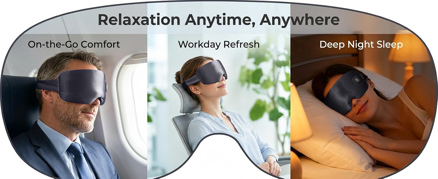 heated eye mask