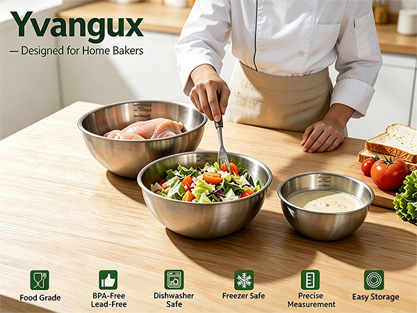 Yvangux Mixing Bowls 3 pet