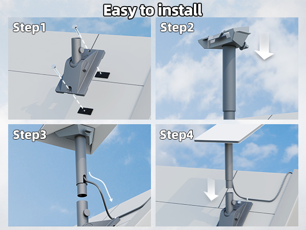 mount mounts for starlink mini roof mount for starlink mini starlink mini house roof mount kit