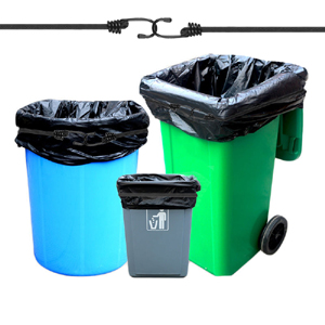 black bungee cords with hooks