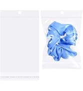 Morepack 5x7 Inches Hanging Hole Self Sealing Cellophane Bags Self Adhesive, 100 Pieces Clear Res...