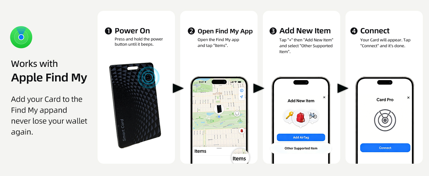 apple find my wallet card