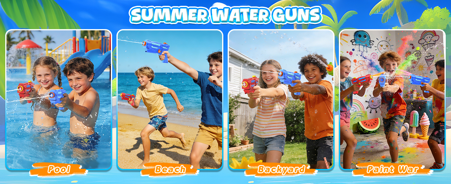 water guns