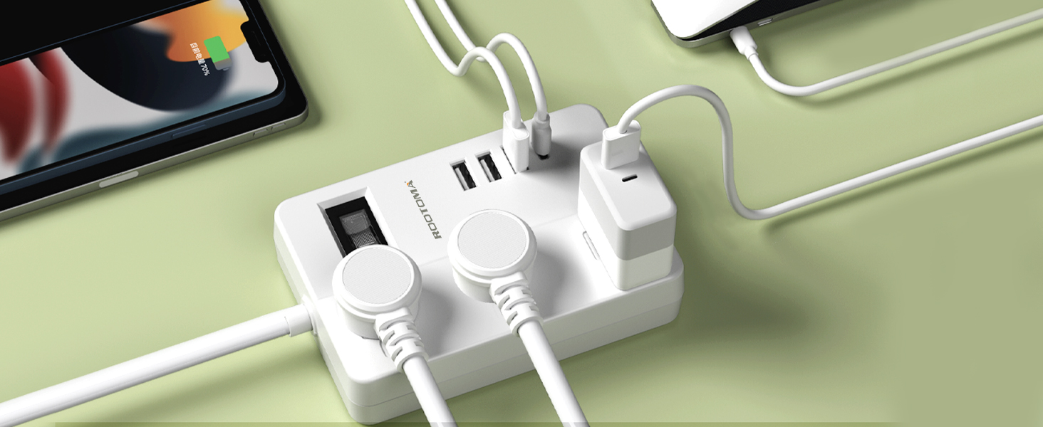 2 prong power strip