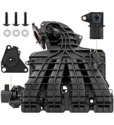 TEMSONE Intake Manifold with Runner Control Valve and Air Pressure Sensor Compatible With 2009-20...