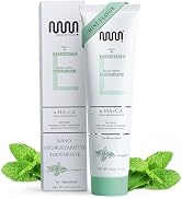 MasterMedi Nano Hydroxyapatite Whitening Toothpaste with Xylitol – Fluoride & SLS Free, Remineral...