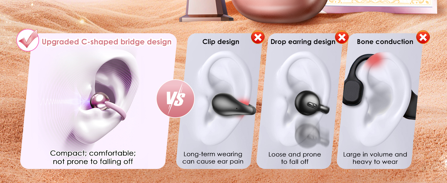 clip on earbuds