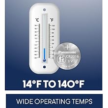 Panasonic CR2016 Lithium Coin Batteries Wide Operating Temps