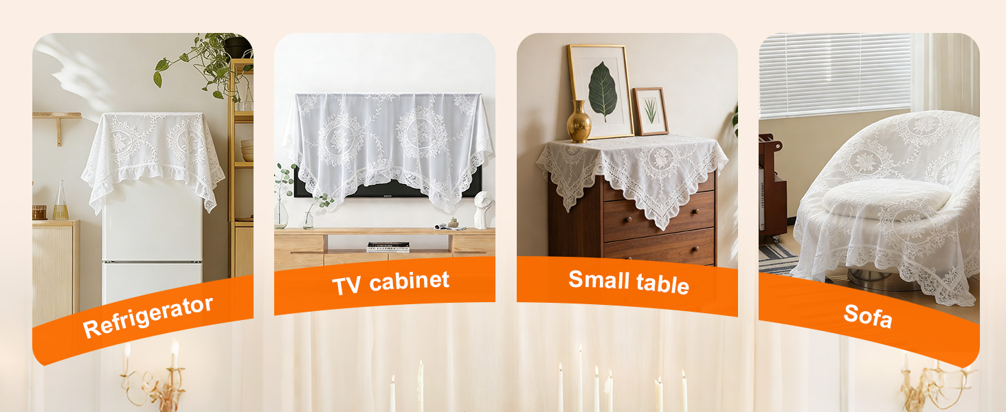 White lace Tablecloth