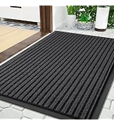 Yimobra Front Door Mat Outdoor Indoor Entrance, 100% Waterproof All-Season All Weather Doormat, W...